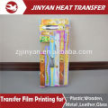 non pollution colorful heat transfer pet film for products